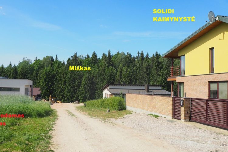 Kauno r. sav., Šlienavos k., namų valdos paskirties sklypas
